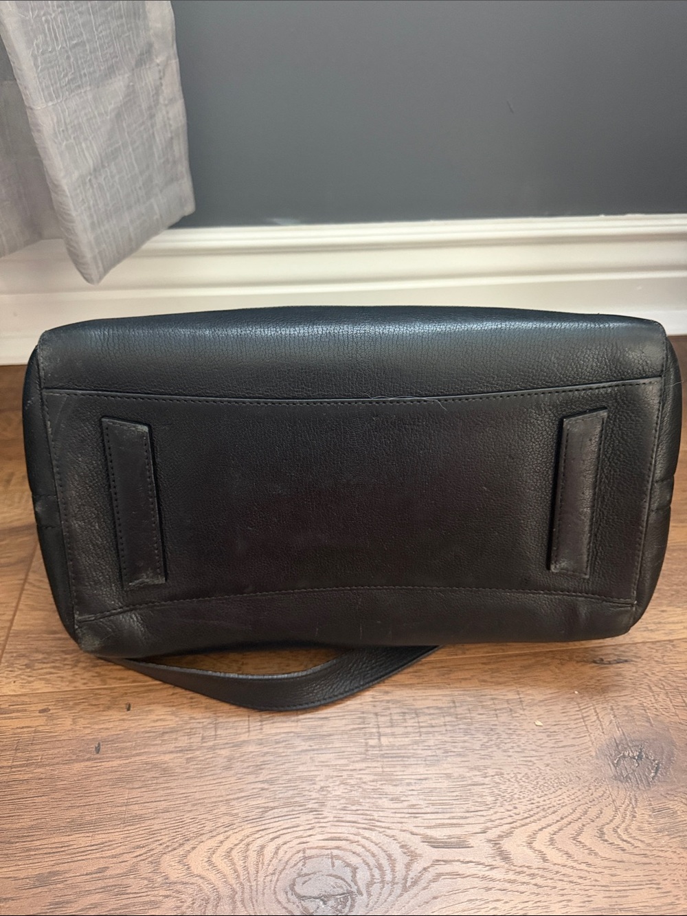Givenchy Black Pebbled Leather Holdall Satchel - Picture 3 of 6